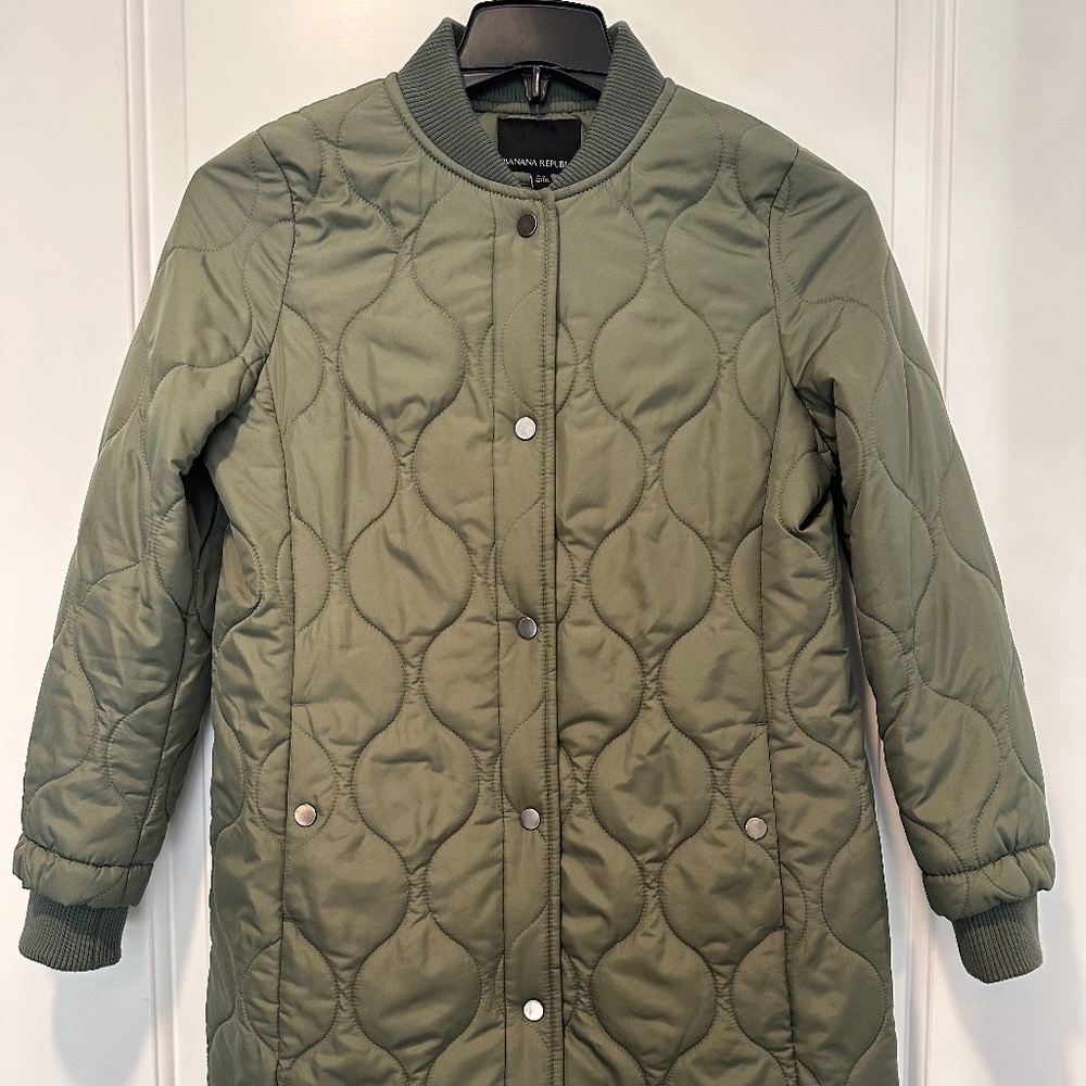 BANANA REPUBLIC QUILTED FIELD COAT